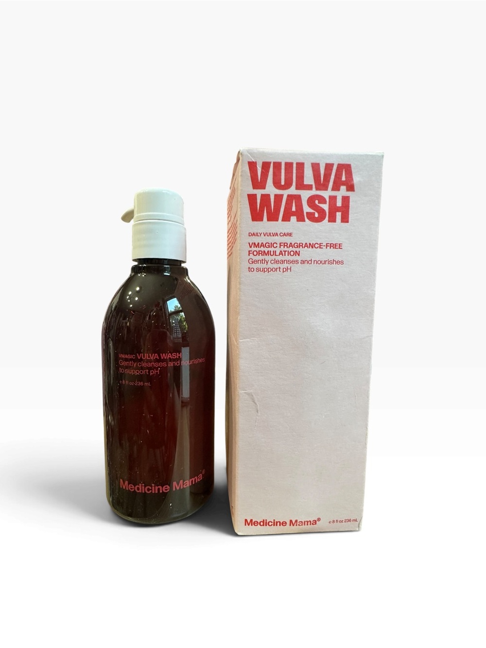 Vulva Wash - Fragrance-Free Daily Cleanser (Brown)